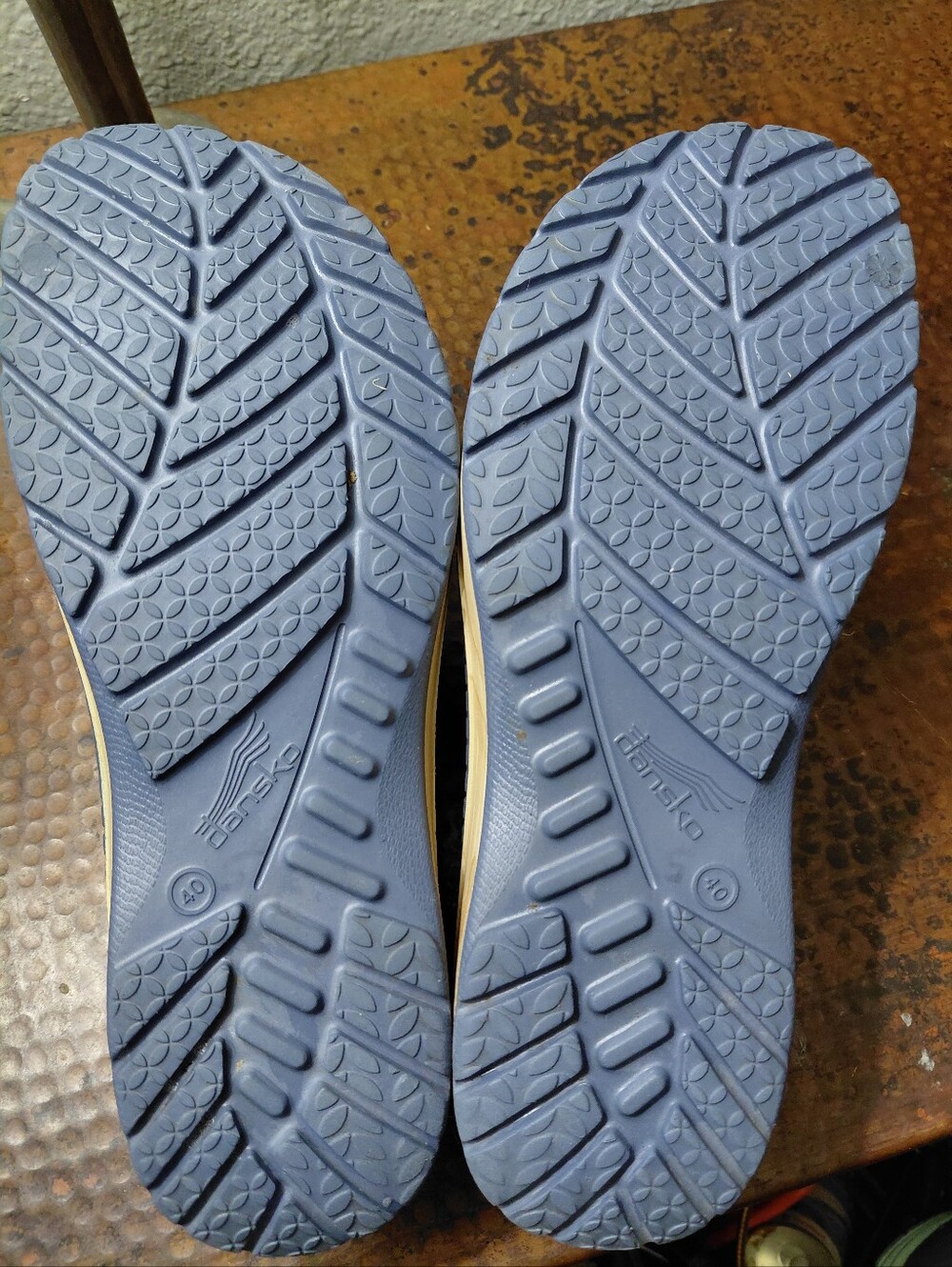 Dansko Sz. 40(10) Blue Kane Lightweight Mule Clogs - Picture 15 of 16